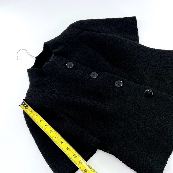 Benetton
Cropped jacket in wool blend Black size 42 US M - Picture 5 of 13